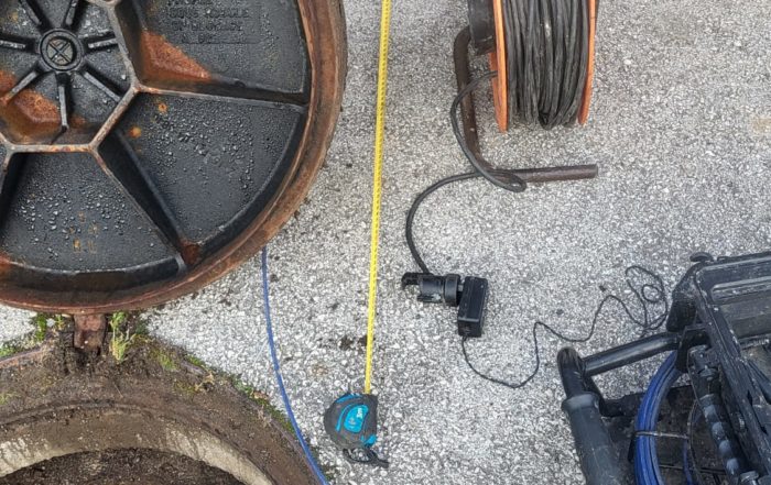Inspection caméra avec repérage de réseau pour un futur raccordement au tout-à-l’égout